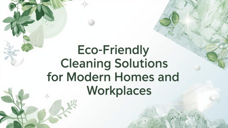eco-friendly cleaning solutions